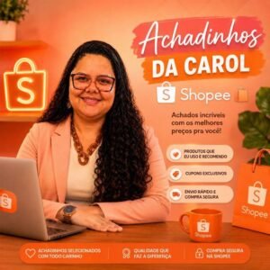 # 🛍️ Achadinhos da Carol 🧡