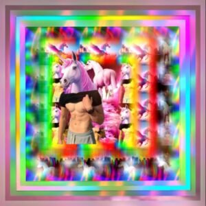 Unicórnio 🌹 rosa LGBTqiap+