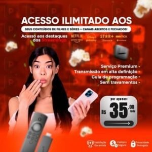 Canais, filmes e séries 24horas