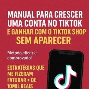 TIKTOK SHOP Faturando sem aparecer