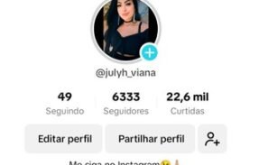 Divulgações tiktok