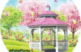 Painel florido 🌷