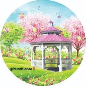 Painel florido 🌷