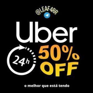 UBER 50% 24H 🚙💸