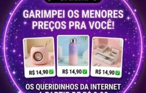 Garimpei os melhores preços tudo a partir de R$0,99
