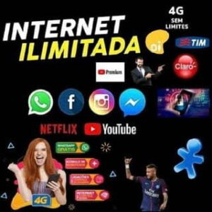 Internet Ilimitada+ Qualquer Operadora