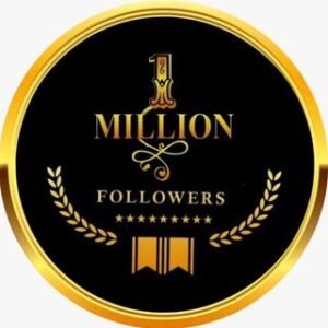 ONE MILLION FOLLOWERS BRASIL