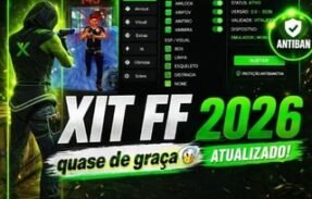 Xit para ff 2026 grátis