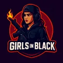Girls in blacks