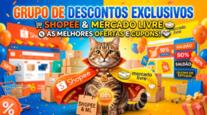 Desconto shopee é mercado livre